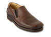 Clatstop Brown Smooth Leather Mens Loafer