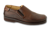 Clatstop Brown Smooth Leather Mens Loafer