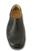 Clatstop Black Smooth Leather Mens Loafer