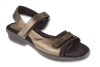 Carmel Bronze Leather Womens Sandal
