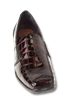 Nome Brown Glass Croc Womens Shoe