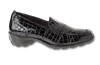 Nome Black Glass Croc Womens Shoe