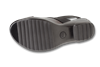 Aspen Black Leather Womens Sandal