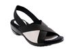 Aspen White Leather Womens Sandal