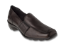 Nome Black Leather Womens Shoe